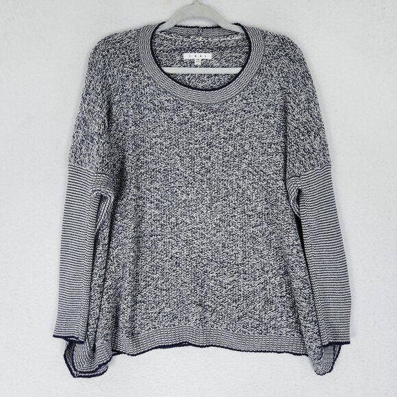 Cabi Sweater Womens Extra Small Blue Oversized Drop Shoulder Pullover Casual - Picture 1 of 12